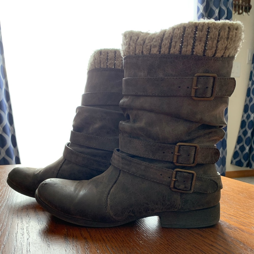 JustFab boots Size 8